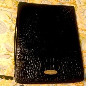 NWT Brahmin Logan Black Walker With Registration Card